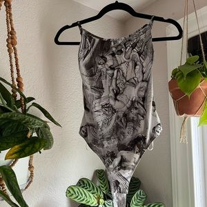 Bear Dance Statue Bodysuit